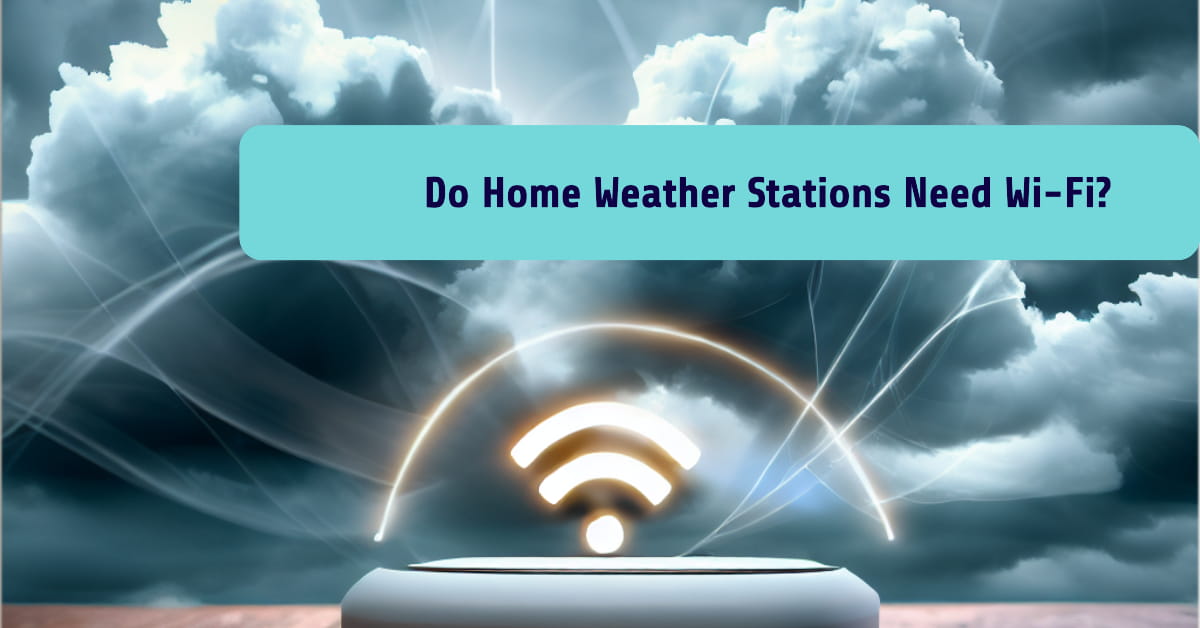 Do Home Weather Stations Need Wi-Fi?